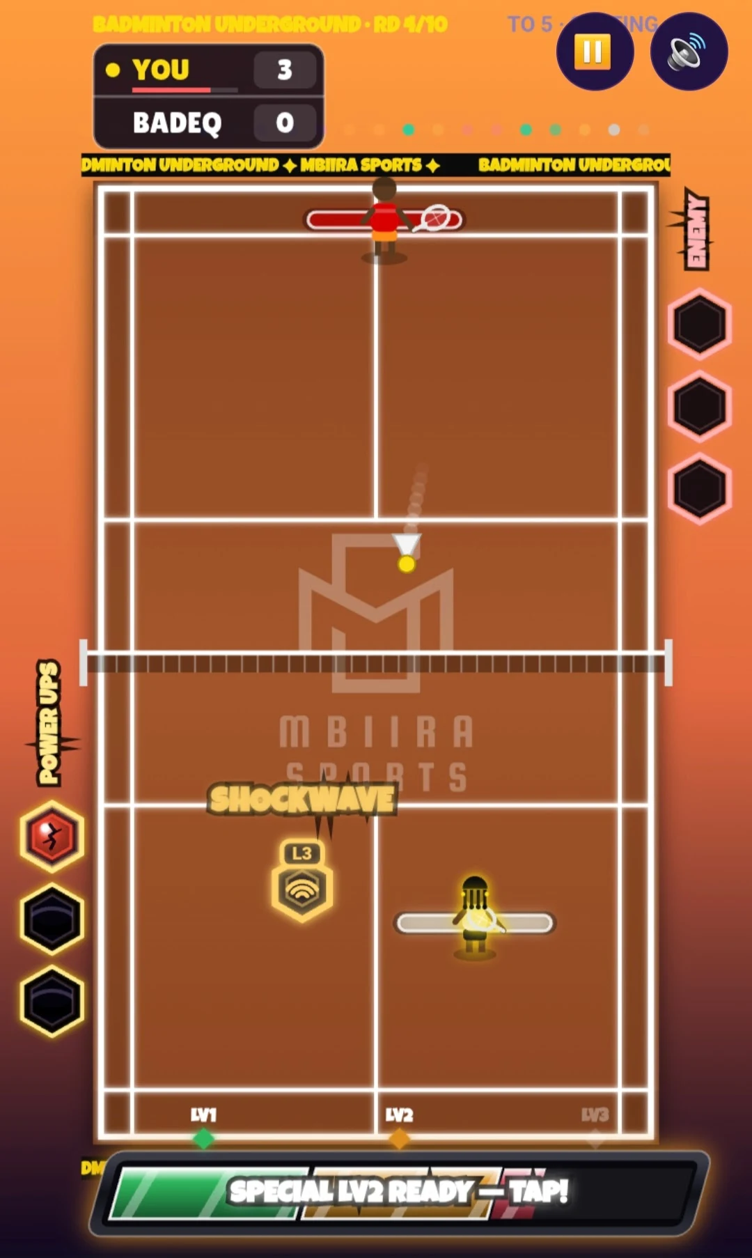 Badminton Underground screenshot