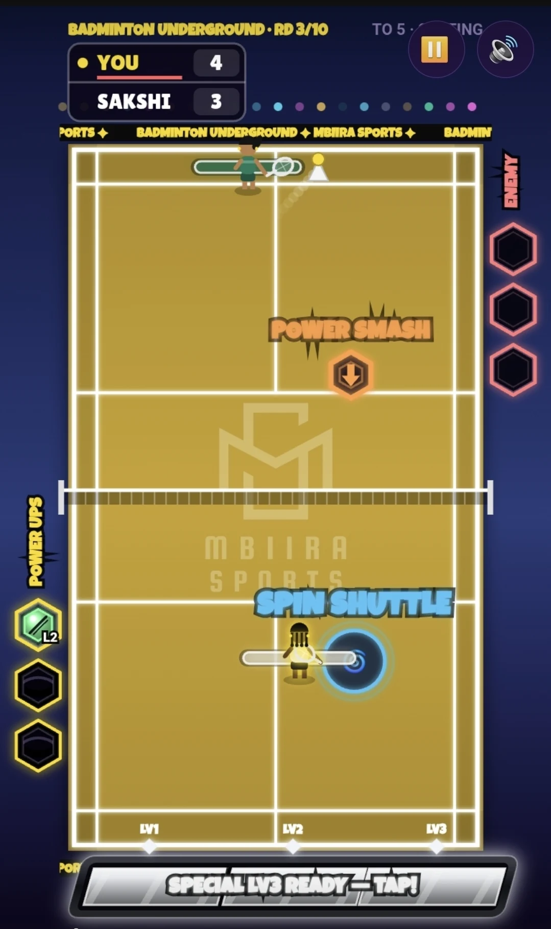 Badminton Underground screenshot